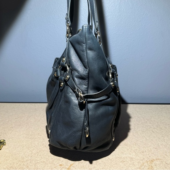 Hayden-Harnett Large Black Athena Boho Tote Bag - Picture 4 of 10